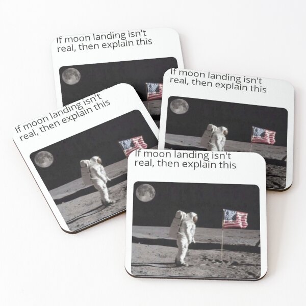 Item preview, Moon landing meme designed and sold by Hayden Morris.