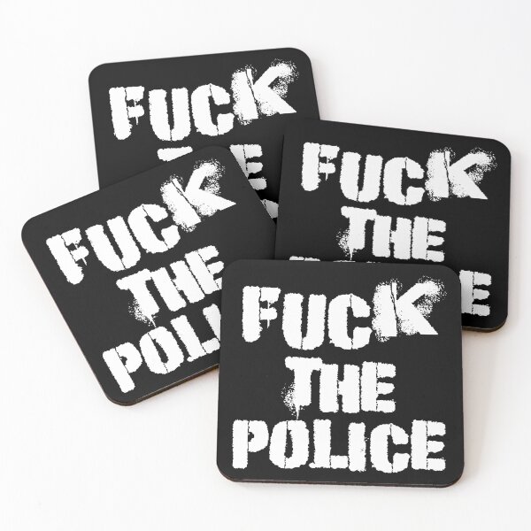 Item preview, Fuck the police punk kid blackshirt designed and sold by Yorty03.