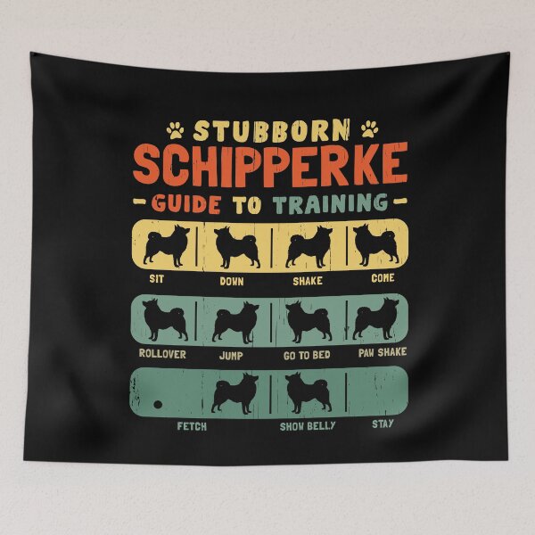 Item preview, Schipperke Funny Guide to Traning designed and sold by rafaeltto.