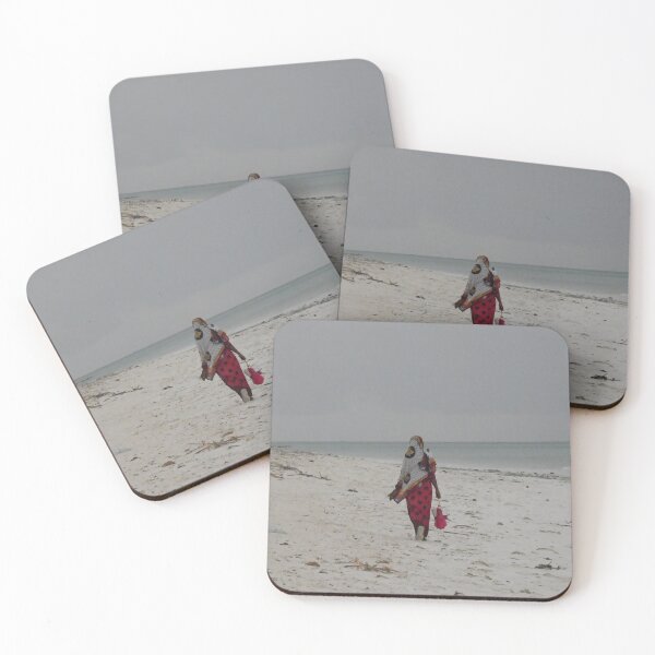 Item preview, Mujer en la playa de Zanzibar designed and sold by Miraffe.