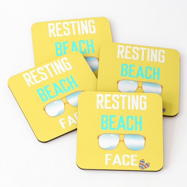 Item preview, Resting Beach Face - Summer Chilling - Beach Vibes designed and sold by aminosile.