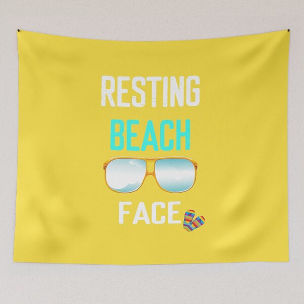 Item preview, Resting Beach Face - Summer Chilling - Beach Vibes designed and sold by aminosile.