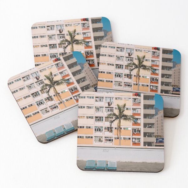 Item preview, Hong Kong instagram building with colours designed and sold by michieldros.