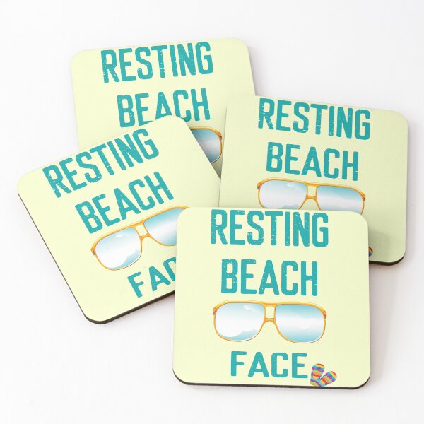 Item preview, Resting Beach Face - Summer Chillin - Beach Vibes designed and sold by aminosile.