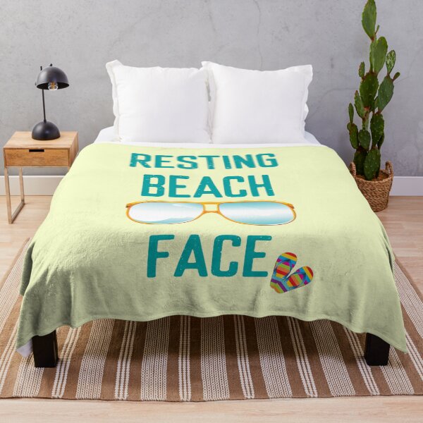 Item preview, Resting Beach Face - Summer Chillin - Beach Vibes designed and sold by aminosile.