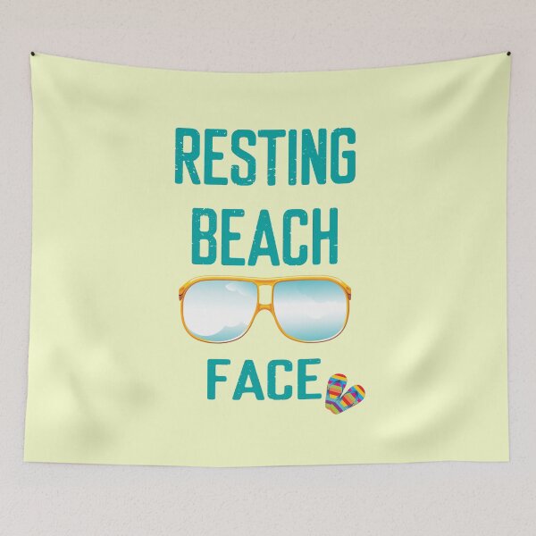Item preview, Resting Beach Face - Summer Chillin - Beach Vibes designed and sold by aminosile.