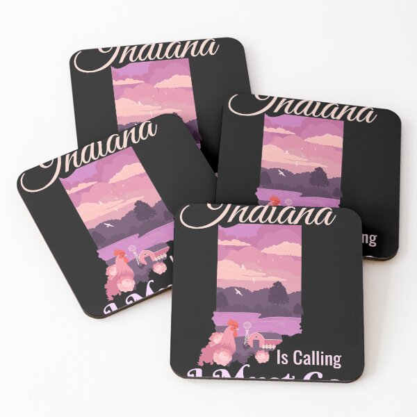 Item preview, Indiana is Calling I Must Go Design designed and sold by Paula Helit.