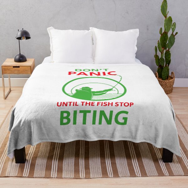 Item preview, Fishing Design Don't Panic until the fish stop biting designed and sold by luvvvvvit.