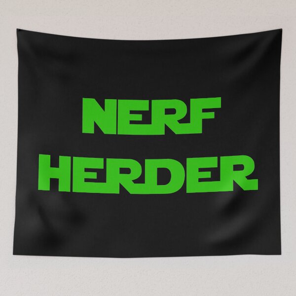 Item preview, Nerf Herder (Green Version) designed and sold by DafyddEm.