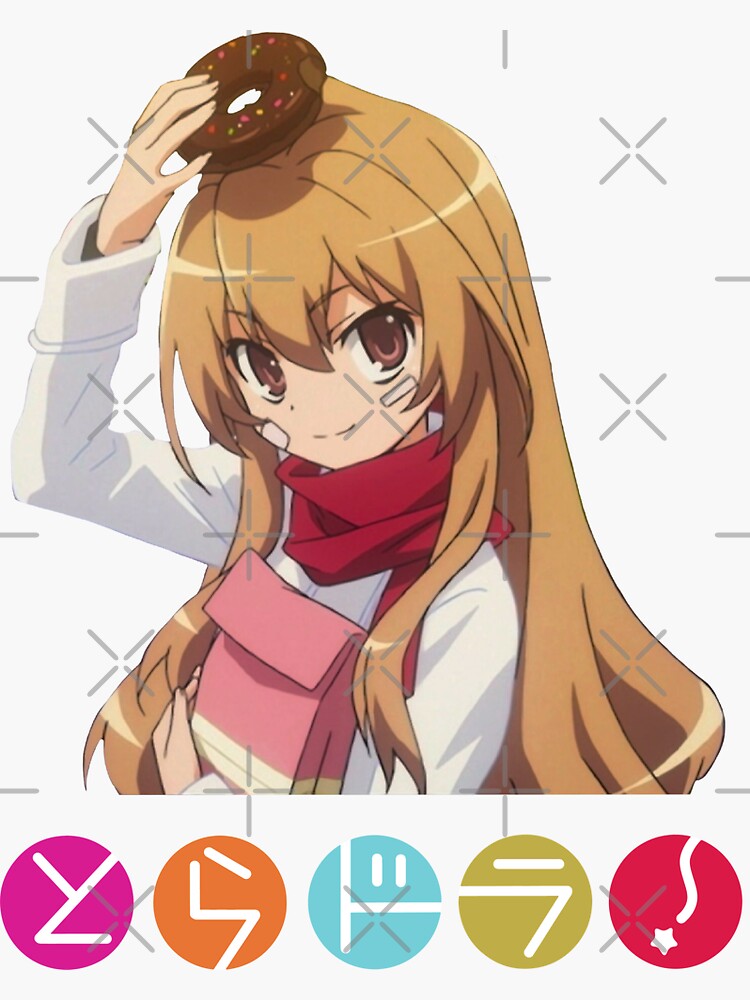 Japanese Anime Toradora Taiga Aisaka Sticker Laptop 