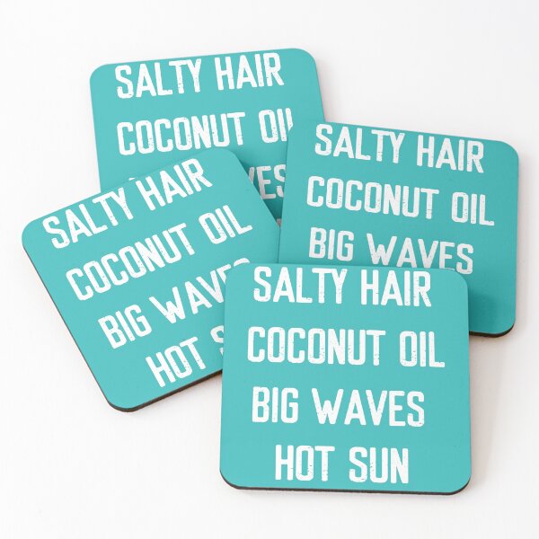 Item preview, Salty Hair - Coconut Oil - Big Waves - Hot Sun designed and sold by aminosile.
