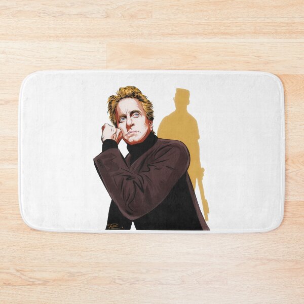 Item preview, Michael Douglas - An illustration by Paul Cemmick designed and sold by TIGERDAVER.
