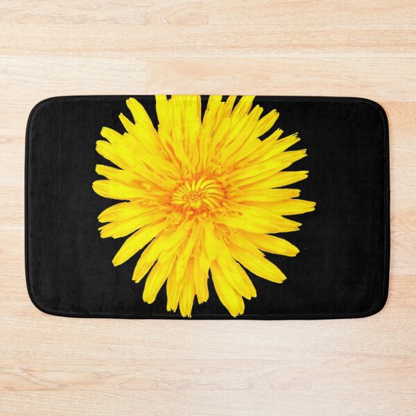 Item preview, Dandelion Taraxacum officinale  brilliant yellow wildflower with shades of red designed and sold by Artonmytee.