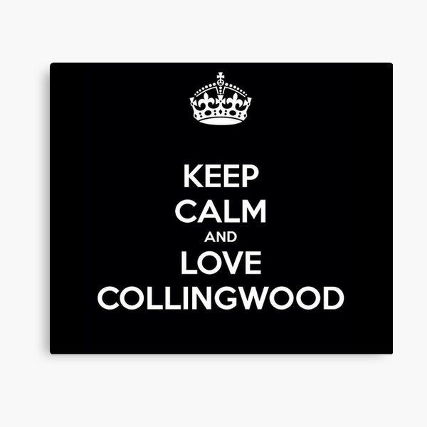 Item preview, Keep calm and love collingwood - AFL - CFC designed and sold by Gatsbird Design.