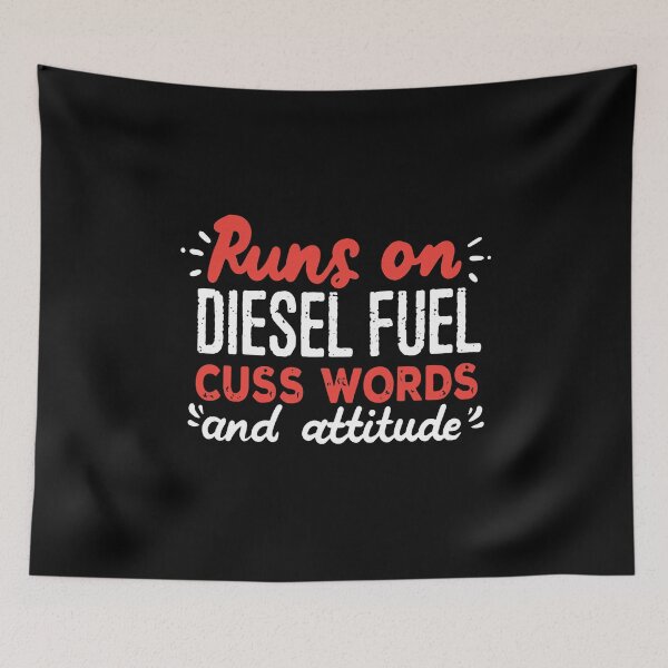 Item preview, Swearing Truck Driver designed and sold by Betsytiptoe.