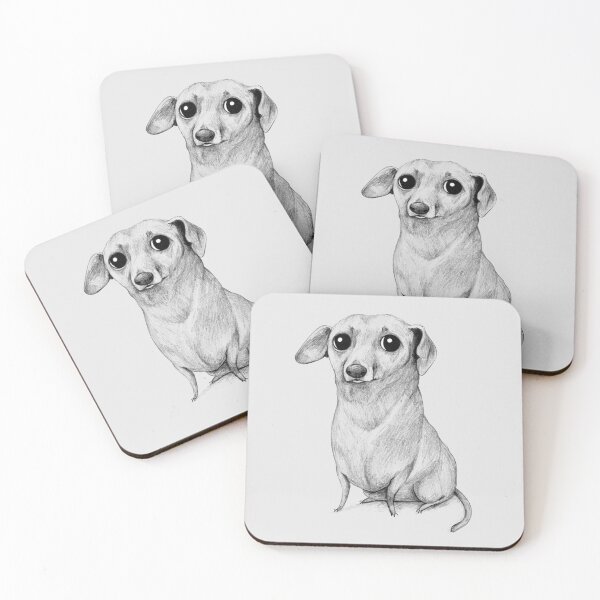 Item preview, Monochrome Dachshund designed and sold by SophieCorrigan.