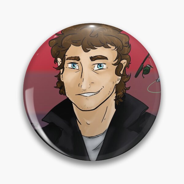 Item preview, Will Graham Bi Pride! (square) designed and sold by yeehawgalaxy.