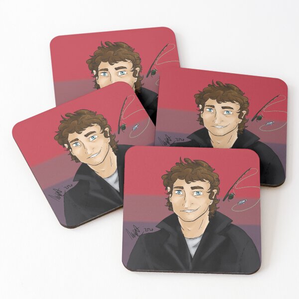 Item preview, Will Graham Bi Pride! (square) designed and sold by yeehawgalaxy.