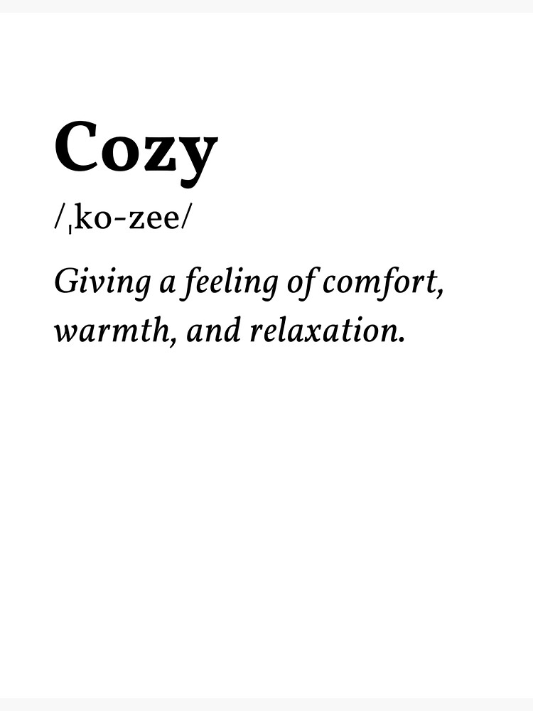 cozy-definition-quote-sticker-by-cozycottage-redbubble