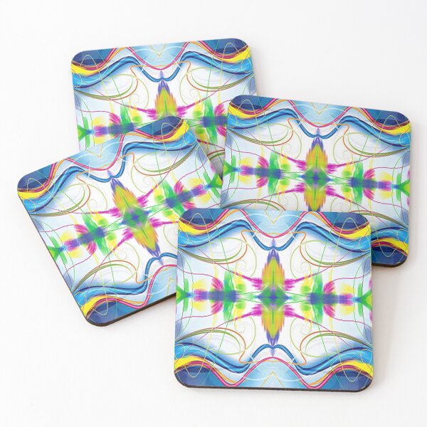 Item preview, Funky cool colors , psychedelic Arte Abstracto, abstract art design designed and sold by Adri Barnard.
