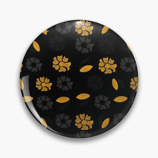Item preview, Yellow flowers leaves pattern designed and sold by Illutino.