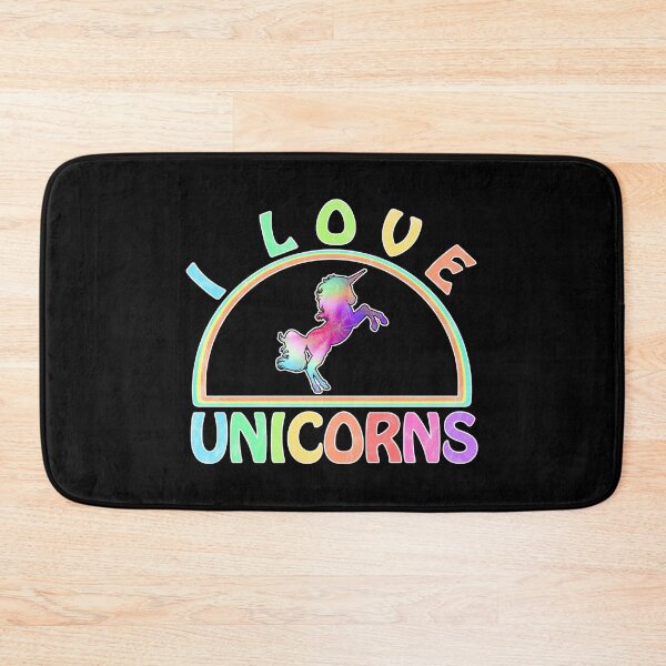 Item preview, I Love Unicorn, horse colorful rainbow gift designed and sold by Kuma518.