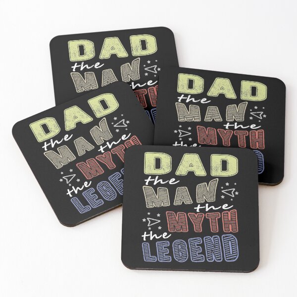 Item preview, Dad, The Man The Myth The Legend Fathers Day designed and sold by T-minus.