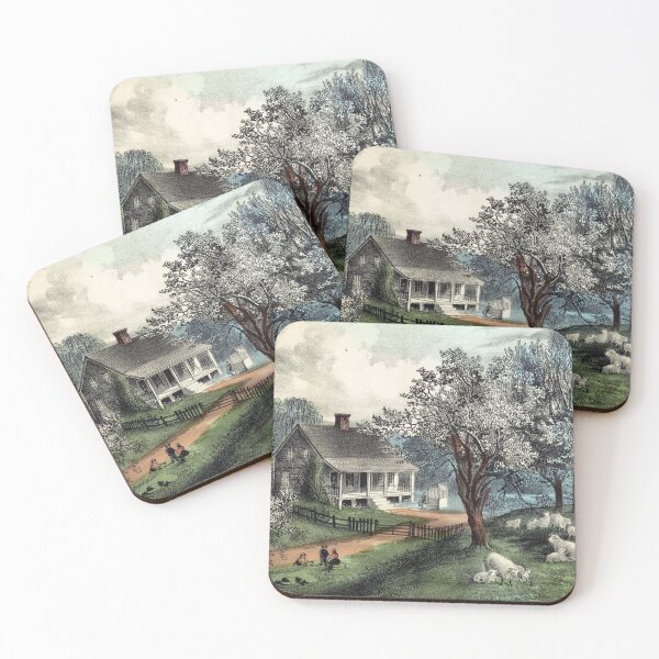 Item preview, American homestead spring - Currier & Ives - 1869 designed and sold by CrankyOldDude.