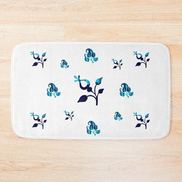 Item preview, Flowers blue designed and sold by Moonyflower.