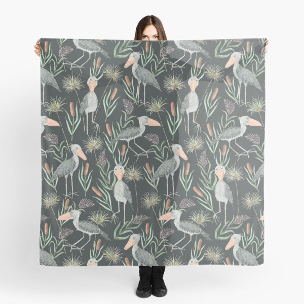 Item preview, The Magnificent Shoebill | Watercolor Pattern designed and sold by DeKoro.
