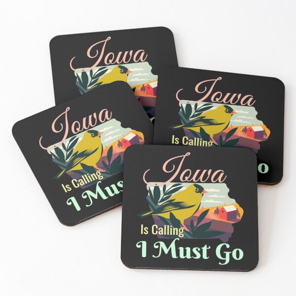 Item preview, Iowa is Calling I Must Go Design designed and sold by Paula Helit.