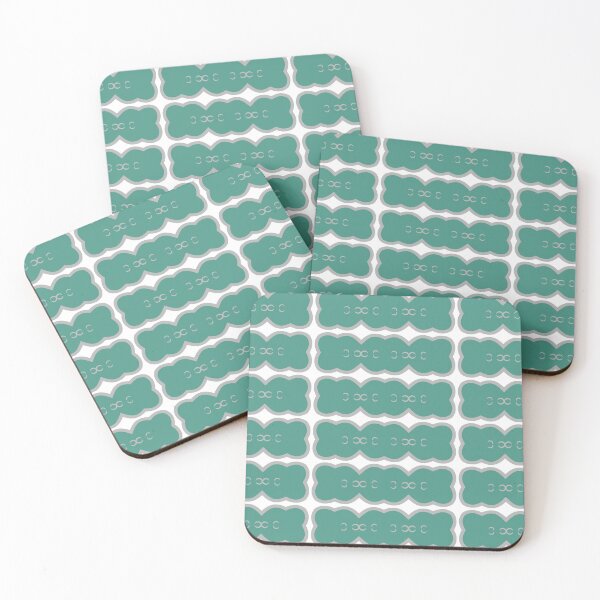 Item preview, Tessellating. Geometrical. Repeating. Sage and Grey Pattern  designed and sold by shirtdan.