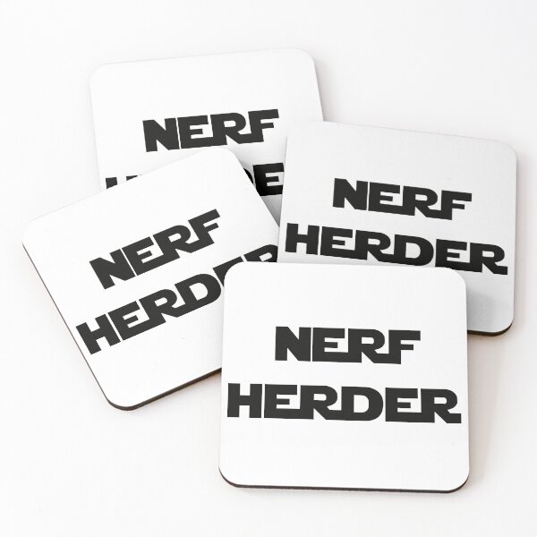 Item preview, Nerf Herder (Black Version) designed and sold by DafyddEm.