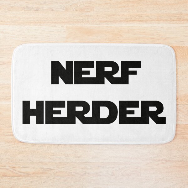Item preview, Nerf Herder (Black Version) designed and sold by DafyddEm.