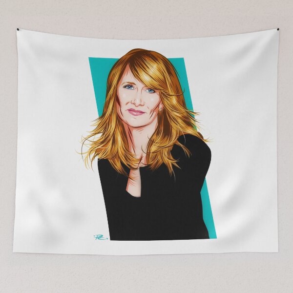 Item preview, Laura Dern - An illustration by Paul Cemmick designed and sold by TIGERDAVER.