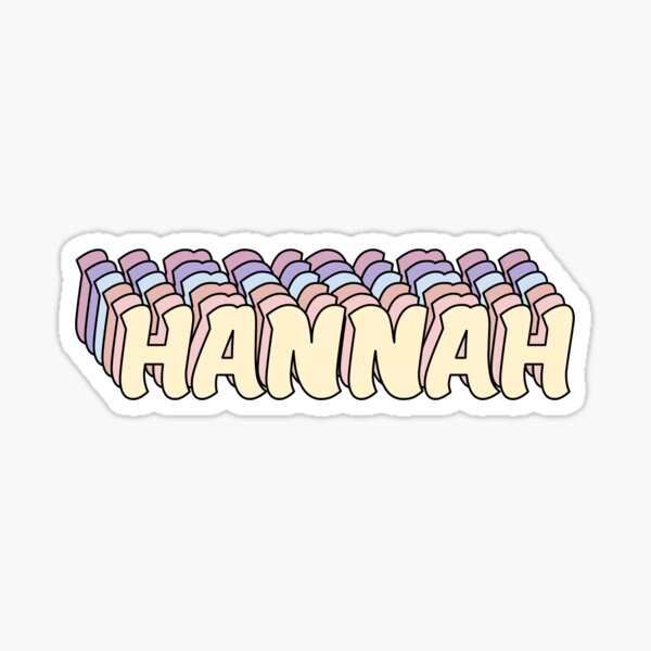 Hannah Name Meaning Name Meaning Print Boho Name (Download Now) 