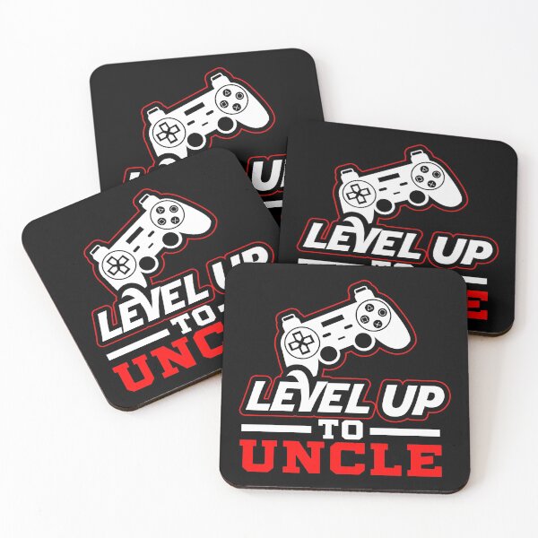 Item preview, Leveled Up To Uncle product, Gamer design, Uncle Tee designed and sold by Lisbob.