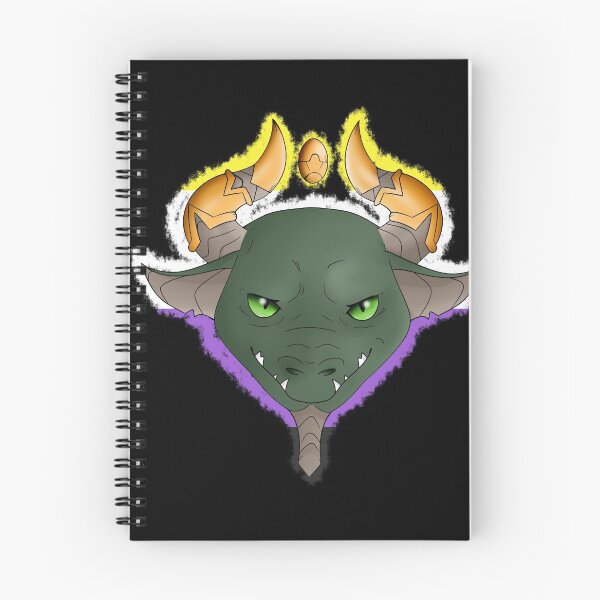 Item preview, Dark BG Nicol Bolas ENBY - Noah Black designed and sold by inkusalters.
