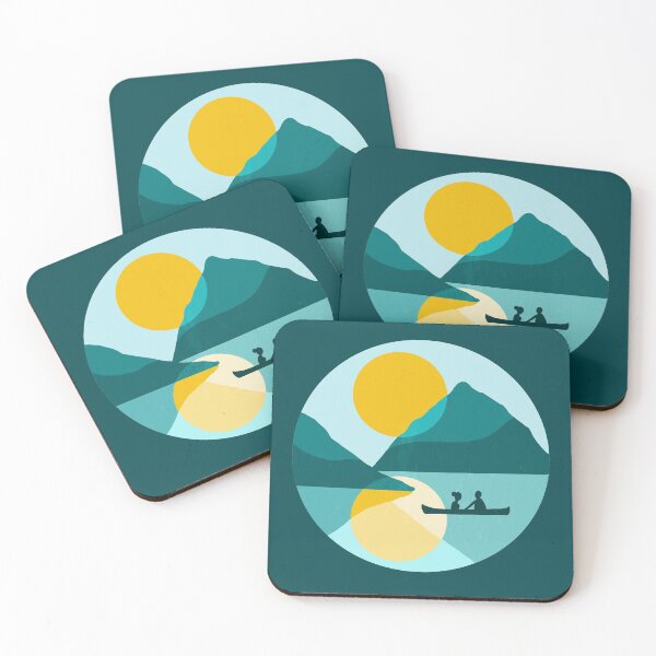 Item preview, Canoe Love in the fjord  designed and sold by Scandi Shop .