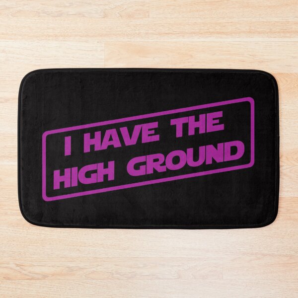 Item preview, I have the high ground (Purple Version) designed and sold by DafyddEm.