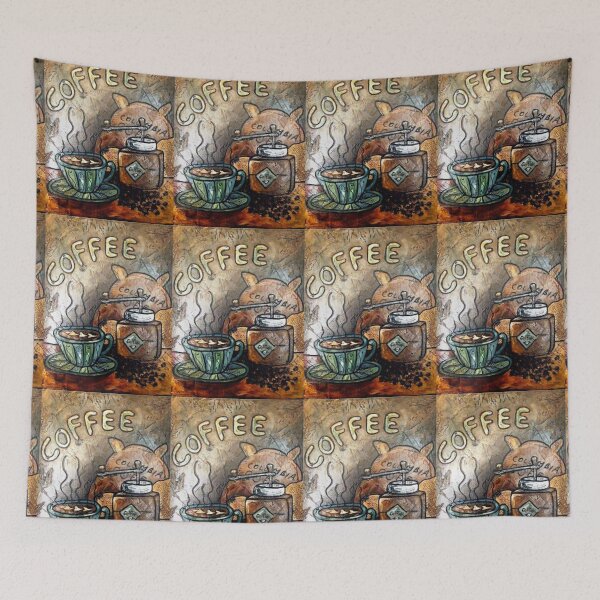 Item preview, Coffee Lovers / Columbian Coffee / Coffee Mug / Coffee Beans / Rustic /  designed and sold by artenvironments.