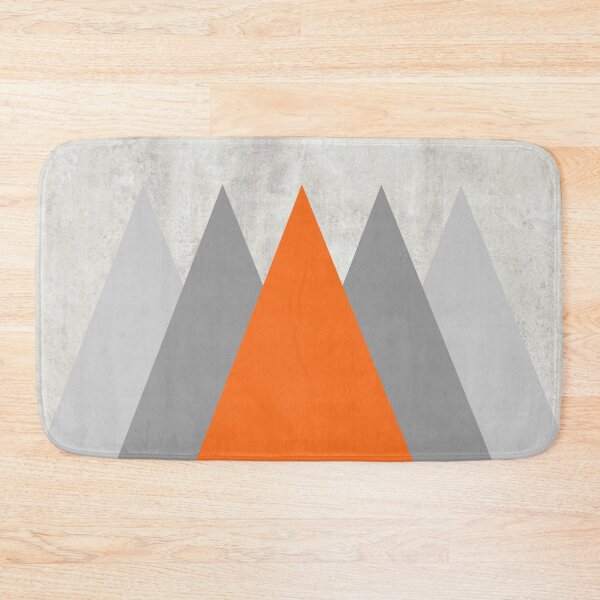 Item preview, Grey - Orange Mountains designed and sold by sylviabosky.