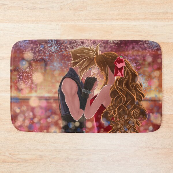 Item preview, Final Fantasy VII - Cloud & Aerith designed and sold by Makanani.