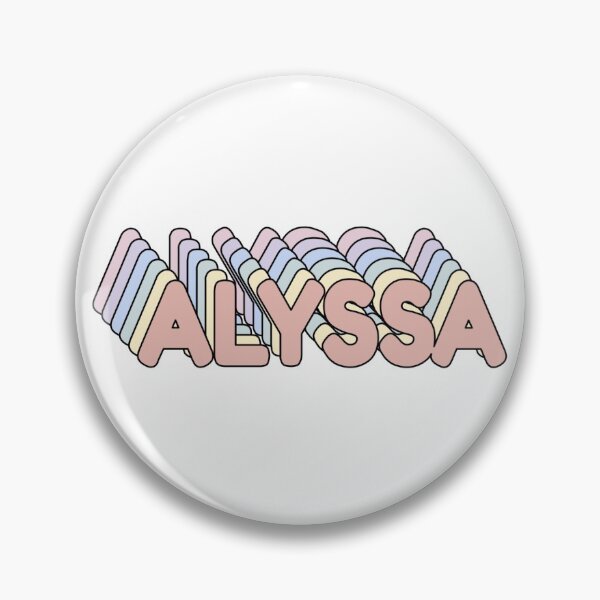 Item preview, Alyssa Name  designed and sold by ashleymanheim.