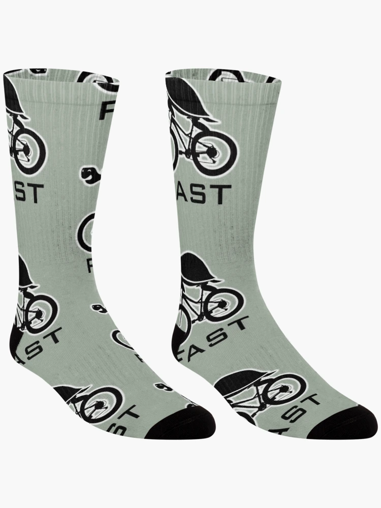 Thumbnail 3 of 5, Socks, Turtle Fast Ride designed and sold by HOME OF ART.