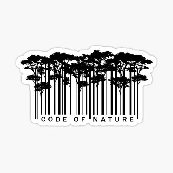 to be able to give something back to nature. Sticker