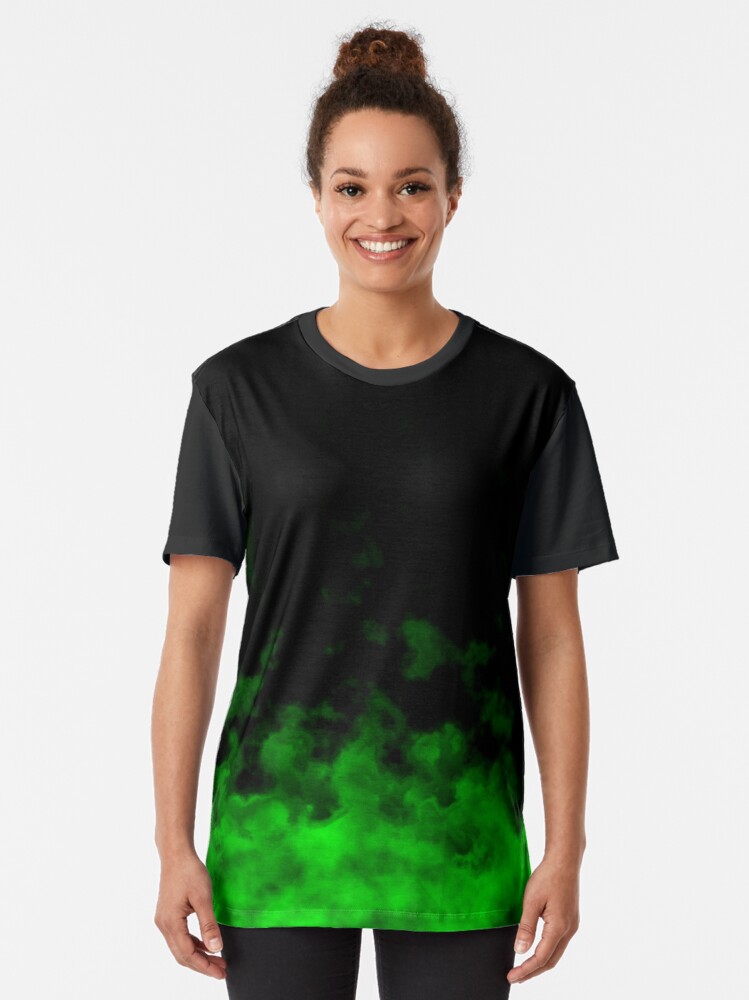 Green Smoke Black T-Shirt