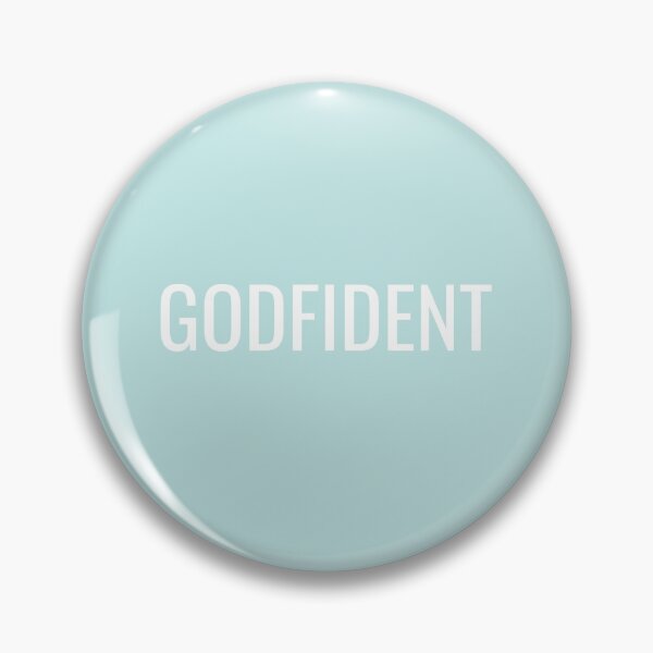 Item preview, Godfident written in white designed and sold by esmazoMAD.