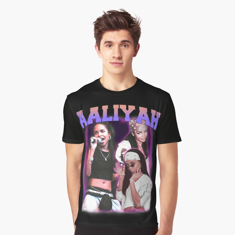 aaliyah graphic tee