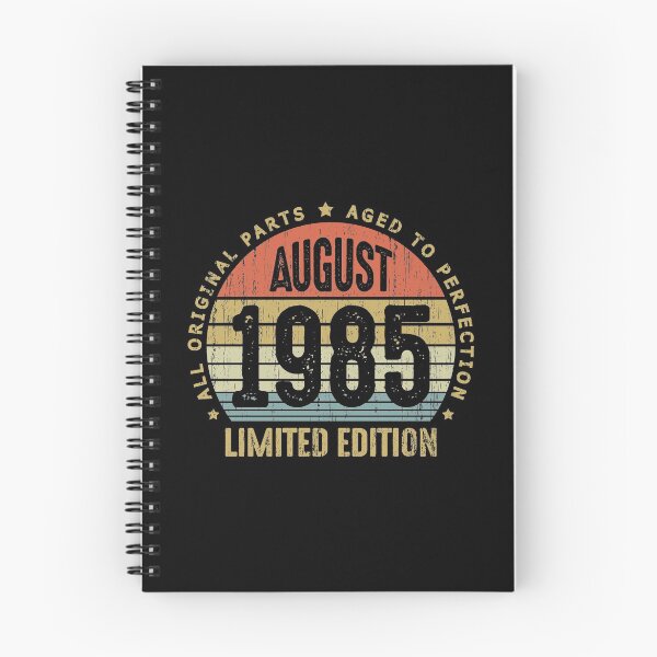 Item preview, Vintage August 1985 All Original Parts Born in August 1985 36th Birthday Gift 36 Years Old designed and sold by BlueShop.